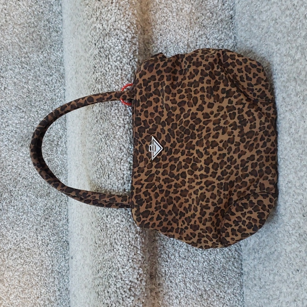 Bottega Veneta leopard print handbag authentic